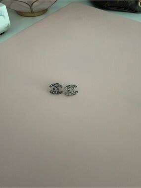 Silver earrings